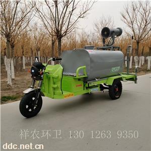  工地新能源电动三轮洒水车